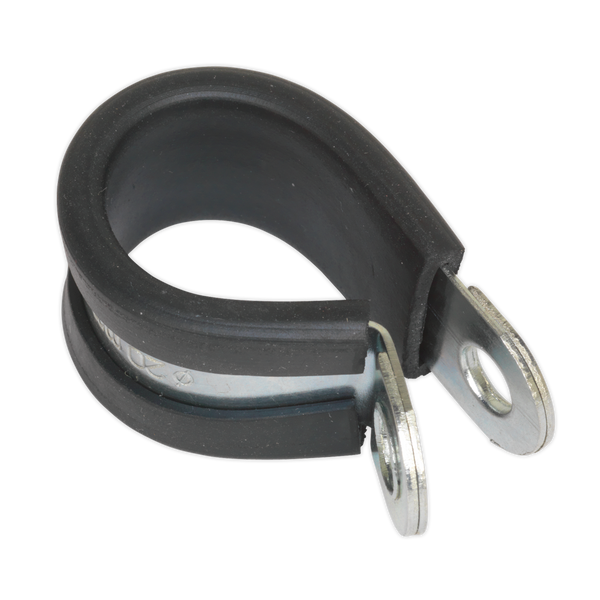 Sealey PCJ21 21mm Rubber Lined P-Clip - Pack of 25