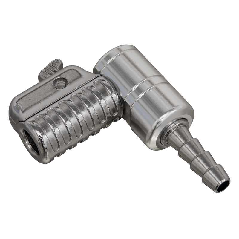 Sealey PCL6AT 6mm Bore 90‚Äö√Ñ√∂‚àö‚Ä†‚àö‚àÇ‚Äö√†√∂‚àö¬∞¬¨¬®¬¨¬Æ‚Äö√Ñ√∂‚àö‚Ä†‚àö¬™ Angled Swivel Tyre Inflator Clip-On Connector