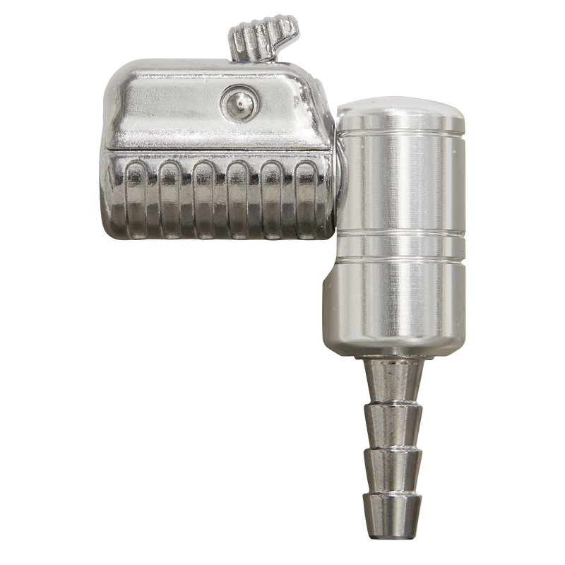 Sealey PCL6AT 6mm Bore 90 Angled Swivel Tyre Inflator Clip-On Connector
