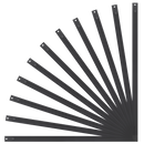 Sealey PCT2RS Replacement Slats for PCT2 Plasma Cutting Table - Pack of 10