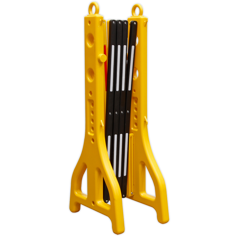Sealey PFB2500 2500mm Plastic Folding Barrier