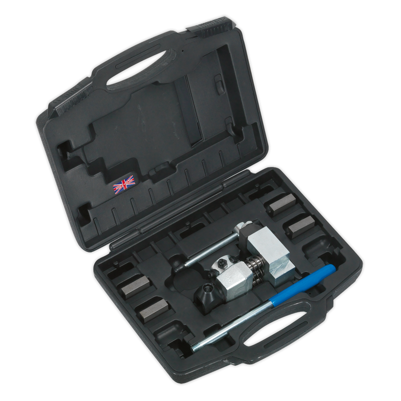 Sealey PFT07 Brake Pipe Flaring Kit - Turret Type