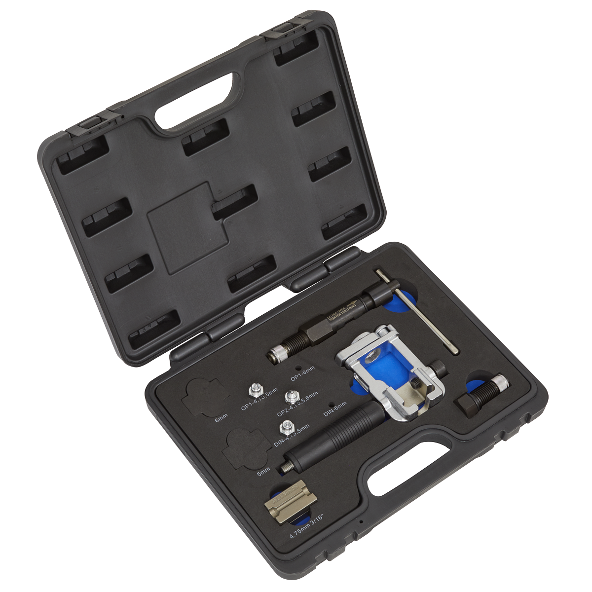 Sealey PFT10 On-Vehicle Hydraulic Brake Pipe Flaring Tool Kit