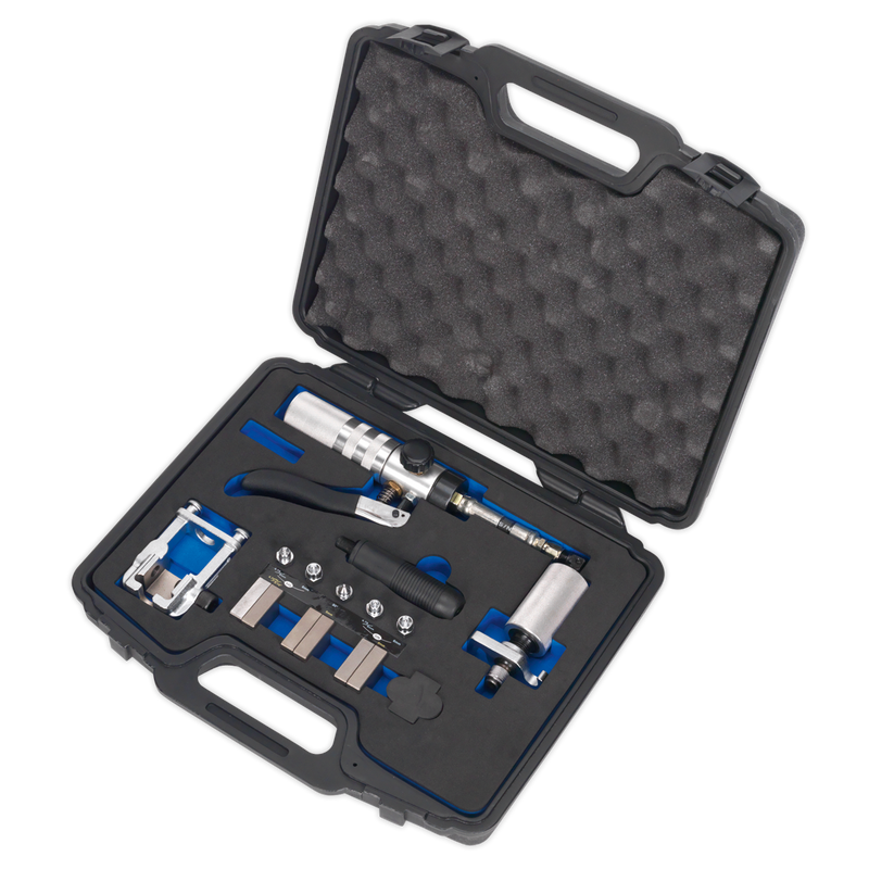 Sealey PFT15 On-Vehicle Hydraulic Brake Pipe Flaring Kit
