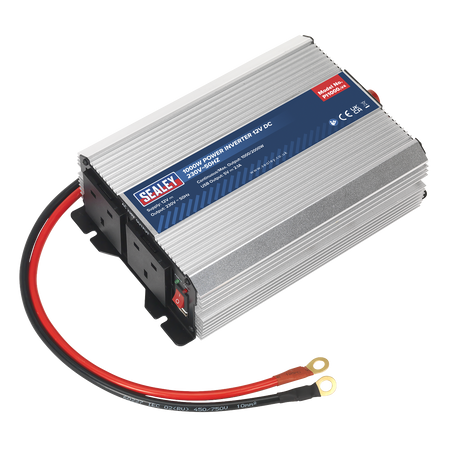 Sealey PI1000 1000W Power Inverter 12V DC - 230V~50Hz
