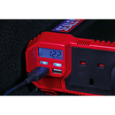 Sealey PI1500 1500W Power Inverter Modified Sine Wave 12V DC - 230V ~ 50Hz