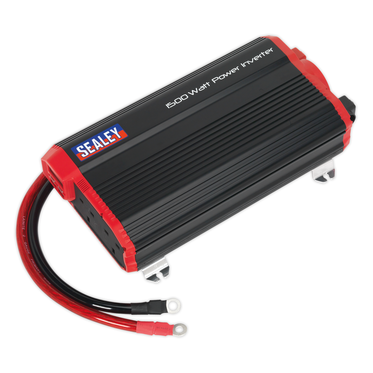Sealey PI1500 1500W Power Inverter Modified Sine Wave 12V DC - 230V ~ 50Hz
