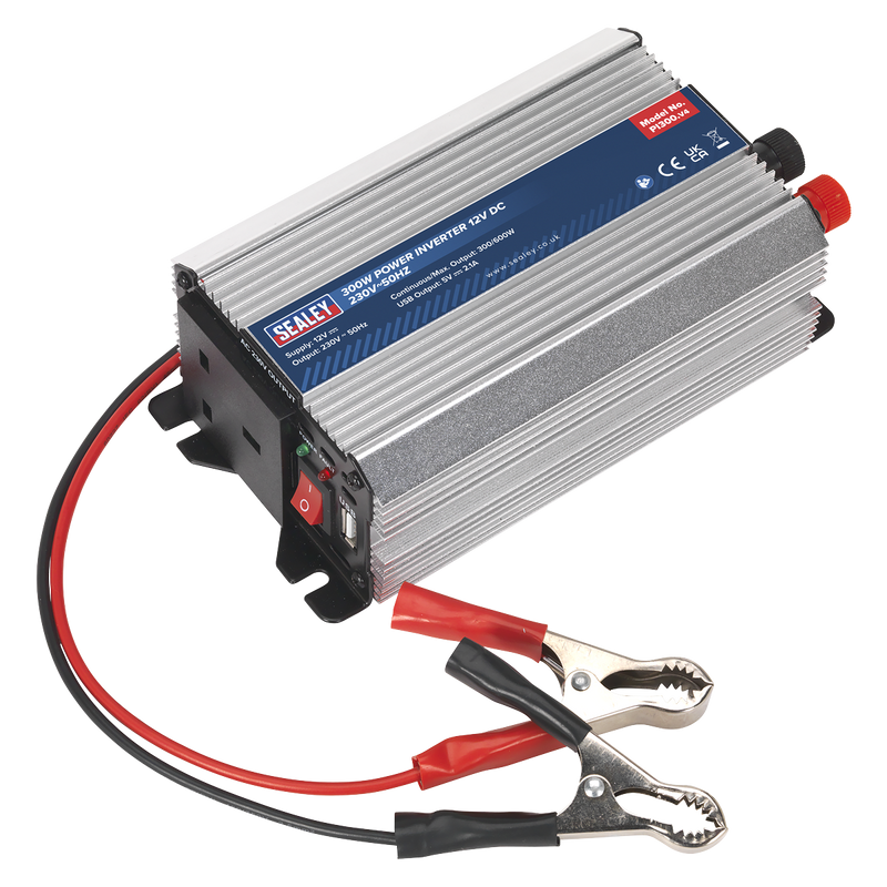 Sealey PI300 300W Power Inverter 12V DC - 230V~50Hz