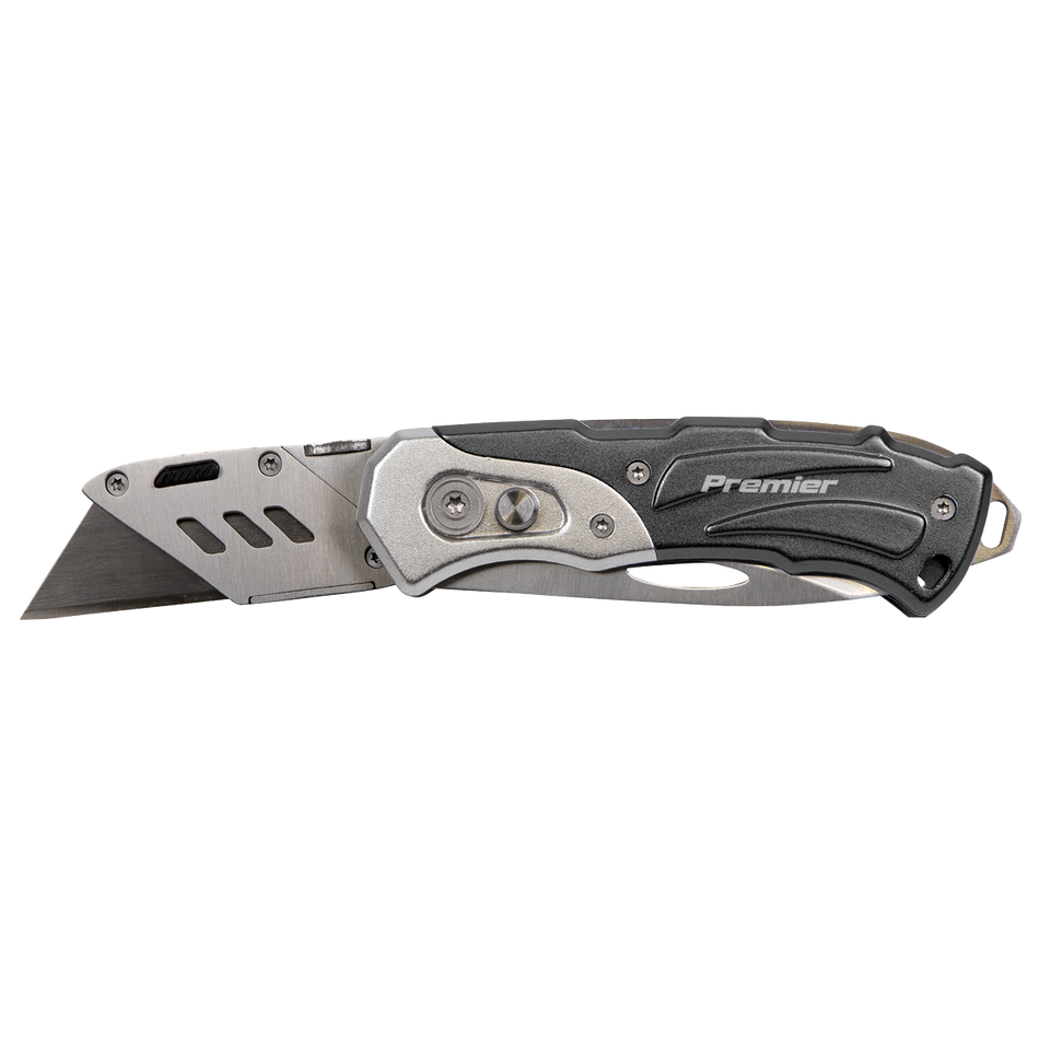 Sealey PK37 Locking Pocket Knife - Twin-Blade
