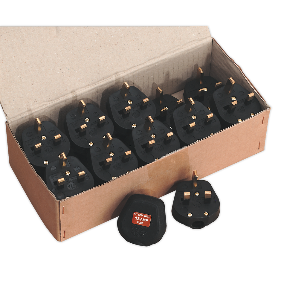 Sealey PL13/320 13A Plug - Pack of 20