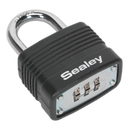 Sealey PL301C 40mm Steel Body Combination Padlock