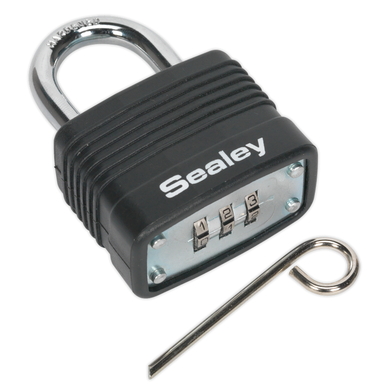 Sealey PL301C 40mm Steel Body Combination Padlock