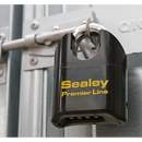 Sealey PL603S Steel Body Shrouded Shackle Combination Padlock