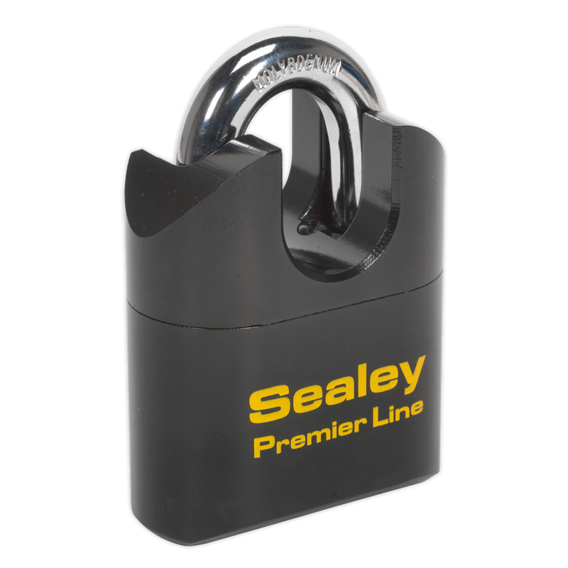 Sealey PL603S Steel Body Shrouded Shackle Combination Padlock