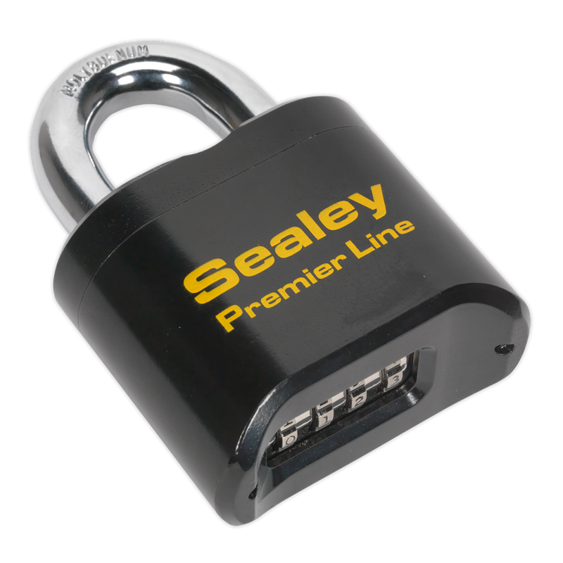 Sealey PL603 62mm Steel Body Combination Padlock
