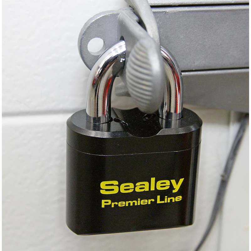 Sealey PL603 62mm Steel Body Combination Padlock
