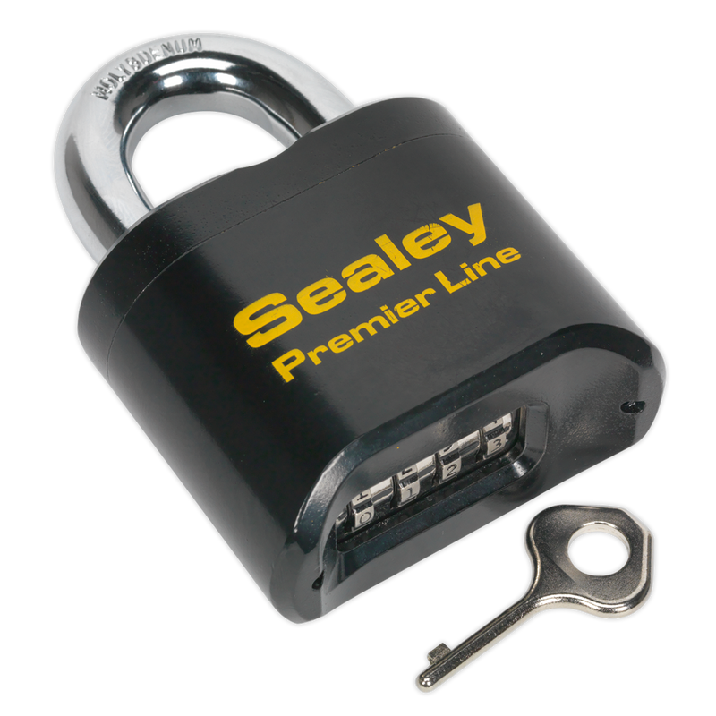 Sealey PL603 62mm Steel Body Combination Padlock