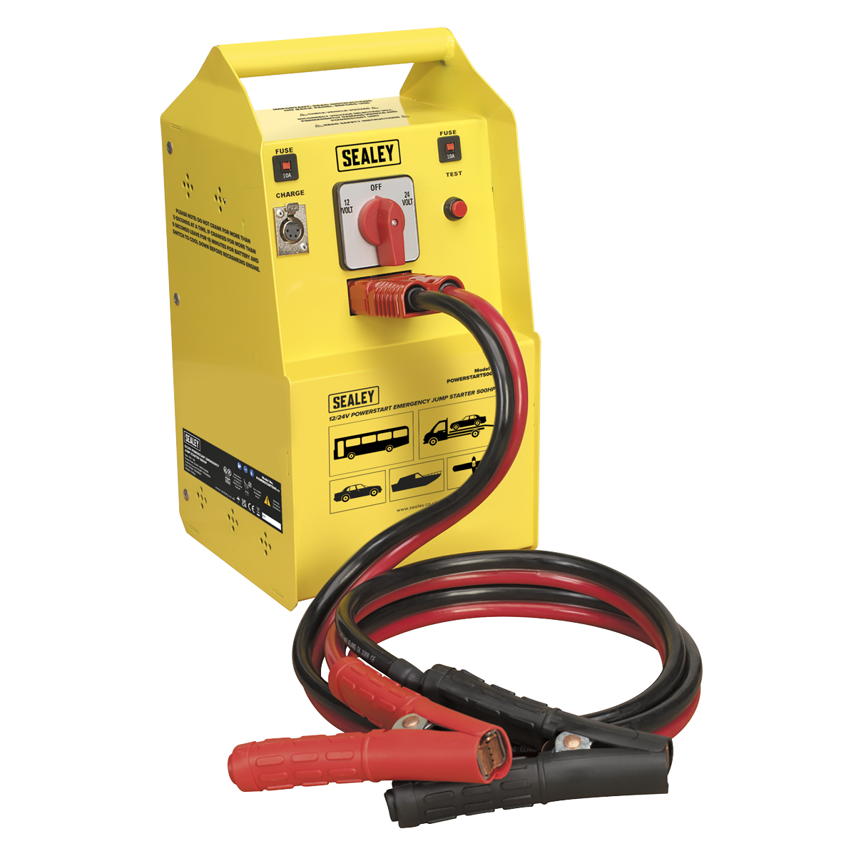 Sealey POWERSTART500 12/24V PowerStart Emergency Jump Starter 500hp