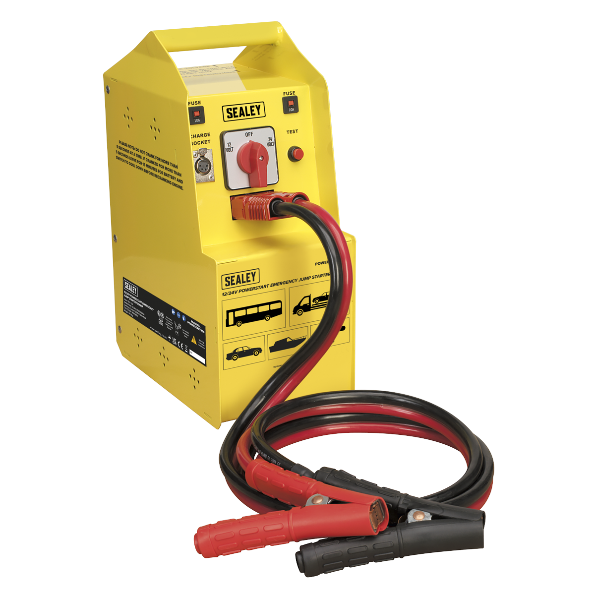Sealey POWERSTART900 12/24V PowerStart Emergency Jump Starter 900hp