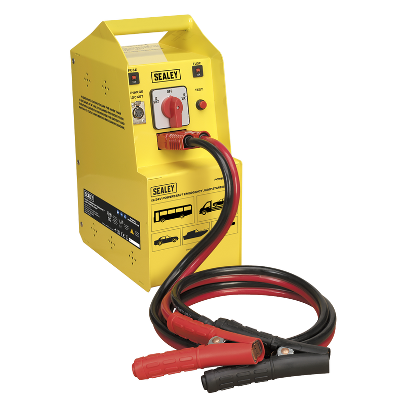 Sealey POWERSTART900 12/24V PowerStart Emergency Jump Starter 900hp