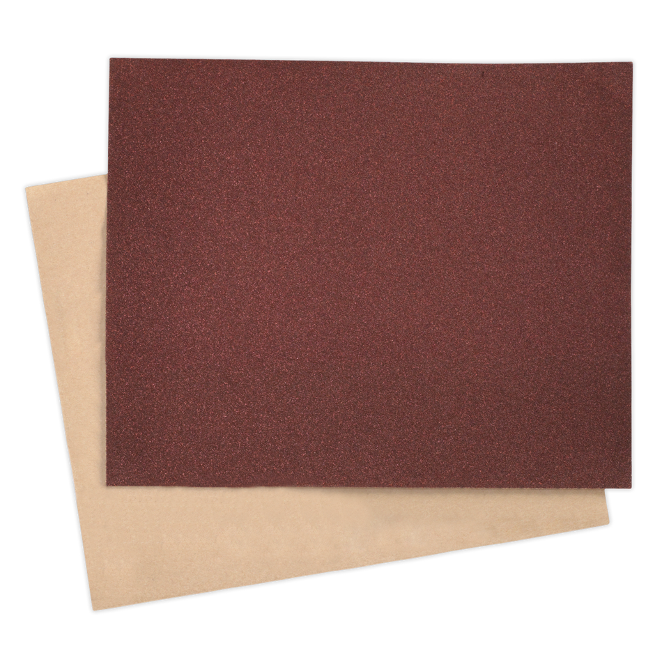 Sealey PP232880 80 Grit 230 x 280mm Production Paper - Pack of 25