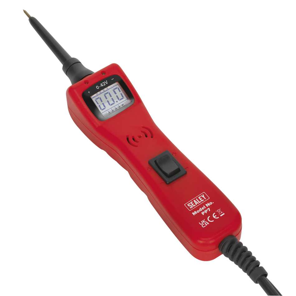 Sealey PP7 3-42V DC Auto Probe with LCD Display