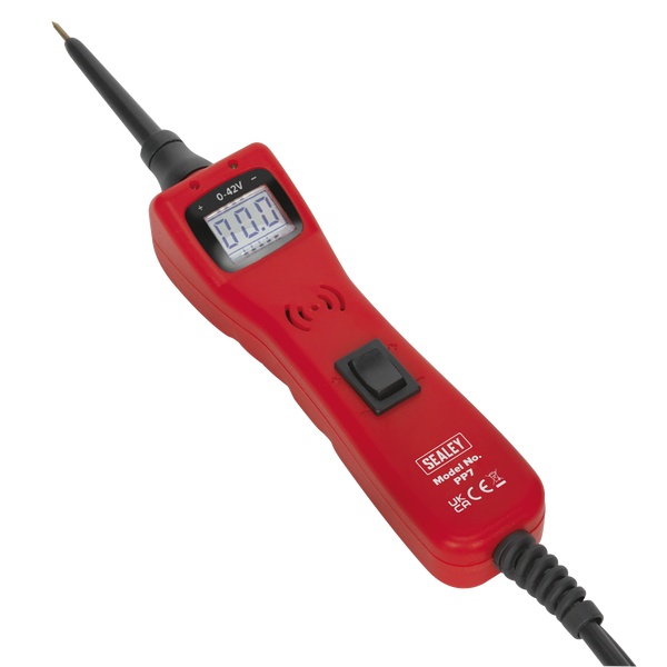 Sealey PP7 3-42V DC Auto Probe with LCD Display