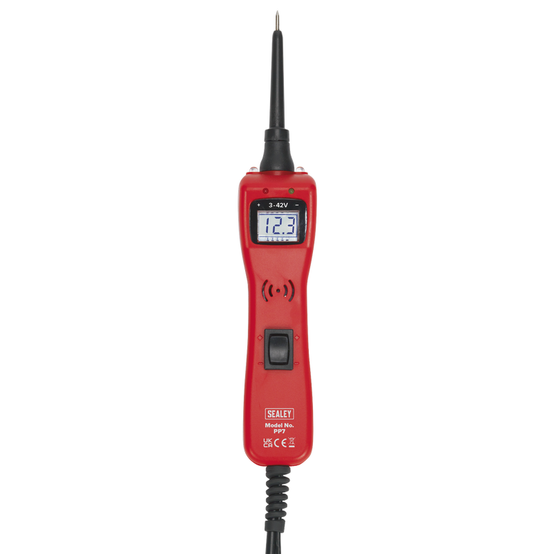 Sealey PP7 3-42V DC Auto Probe with LCD Display