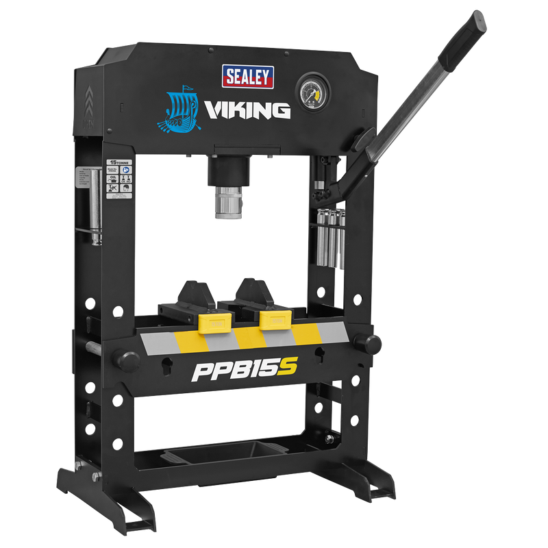 Sealey PPB15S Viking Hydraulic Press 15tonne Bench Type