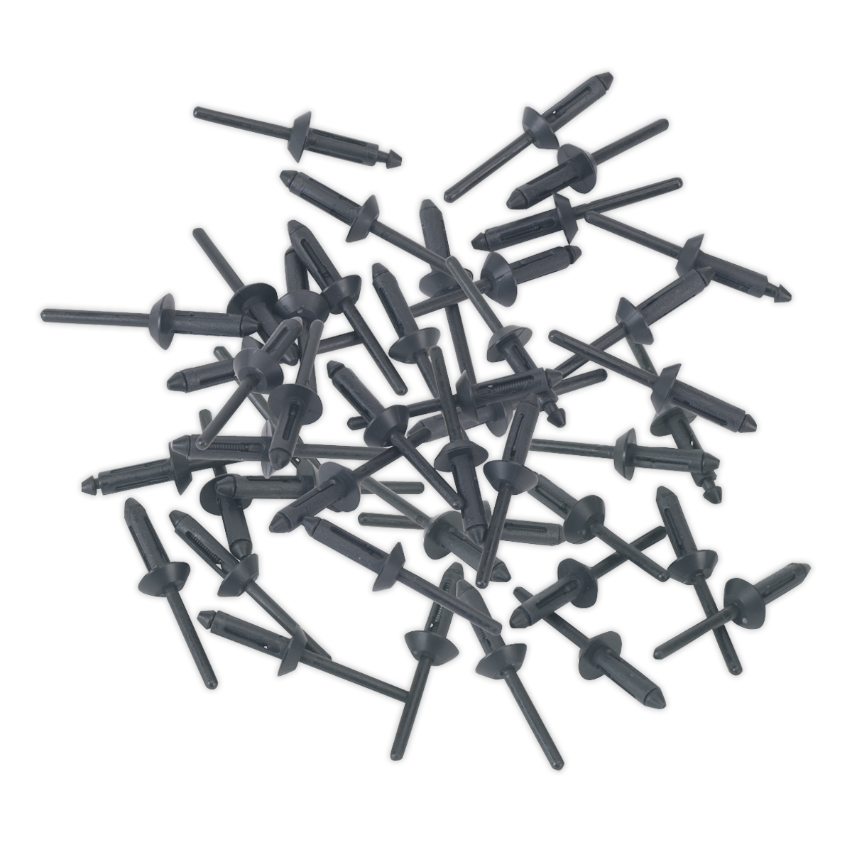 Sealey PR003 5 x 15.8mm Plastic Rivet - Pack of 50