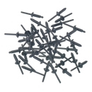 Sealey PR003 5 x 15.8mm Plastic Rivet - Pack of 50