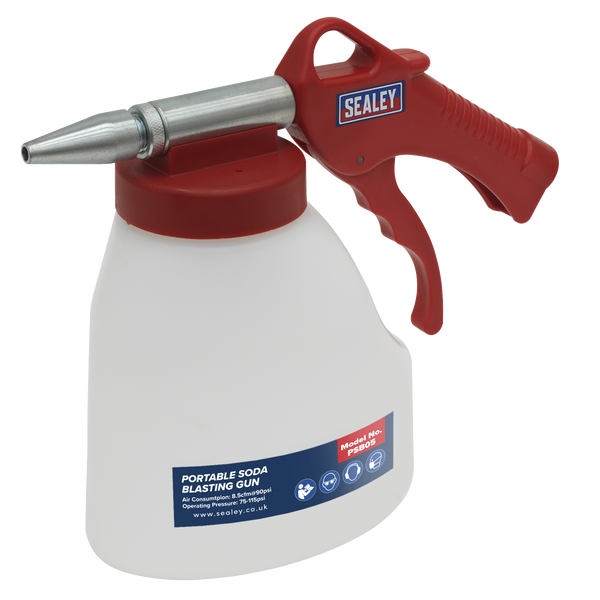 Sealey PSB05 Portable Soda Blasting Gun