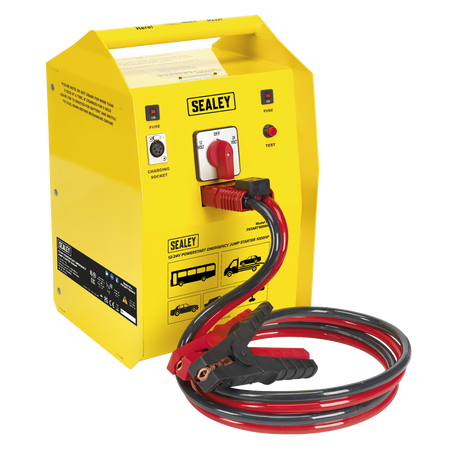 Sealey PSTART1000HD 12/24V PowerStart Emergency Jump Starter 1000hp