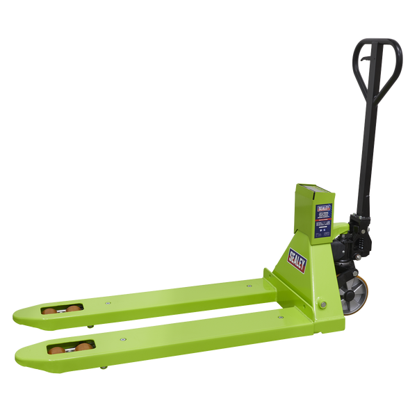 Sealey PT1150SC 1185 x 555mm Pallet Truck with Scales - 2500kg Capacity