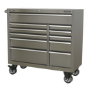 Sealey PTB105511SS 11 Drawer 1055mm Stainless Steel Heavy-Duty Rollcab