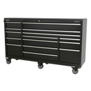 Sealey PTB183015 15 Drawer 1845mm Heavy-Duty Rollcab