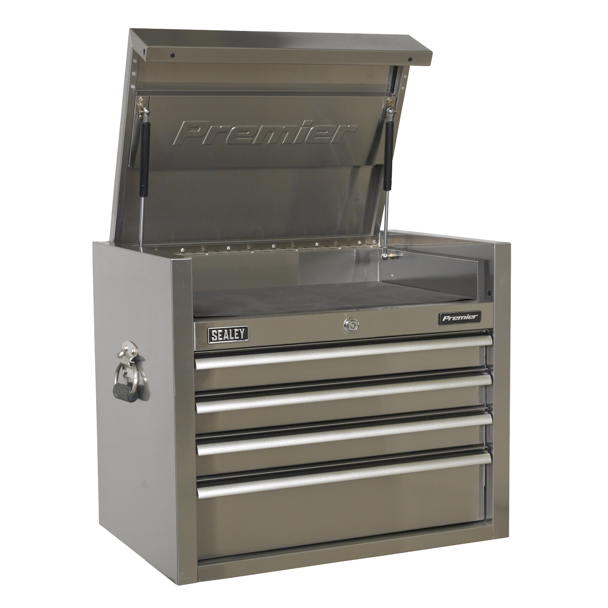 Sealey PTB66004SS 4 Drawer 675mm Stainless Steel Heavy-Duty Topchest
