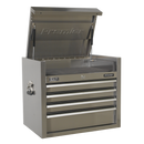 Sealey PTB66004SS 4 Drawer 675mm Stainless Steel Heavy-Duty Topchest