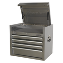 Sealey PTB66004SS 4 Drawer 675mm Stainless Steel Heavy-Duty Topchest