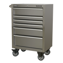 Sealey PTB67506SS 6 Drawer 675mm Stainless Steel Heavy-Duty Rollcab