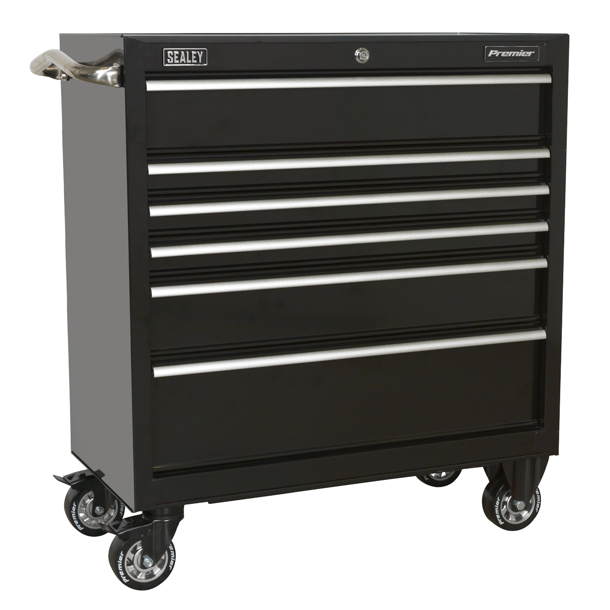 Sealey PTB93006 6 Drawer 930mm Heavy-Duty Rollcab