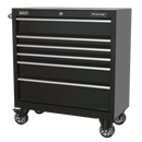Sealey PTB93006 6 Drawer 930mm Heavy-Duty Rollcab