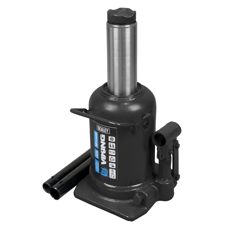 Sealey PTBJ10S Viking Telescopic Bottle Jack 10 Tonne