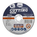 Sealey PTC/100CT 100 x 1.6mm Cutting Disc 16mm Bore