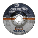 Sealey PTC/100G 100 x 6mm Grinding Disc 16mm Bore