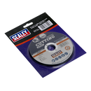 Sealey PTC/115CT5 115 x 1.6mm Cutting Disc 22mm Bore - Pack of 5