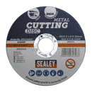 Sealey PTC/115CT 115 x 1.6mm Cutting Disc 22mm Bore