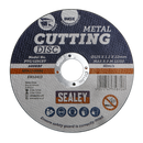 Sealey PTC/125CET 125 x 1.2mm Cutting Disc 22mm Bore