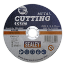 Sealey PTC/150C 150 x 1.6mm Cutting Disc 22mm Bore