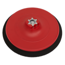 Sealey PTC/150VA/M14 148mm DA Backing Pad for Hook-and-Loop Discs M14 x 2mm